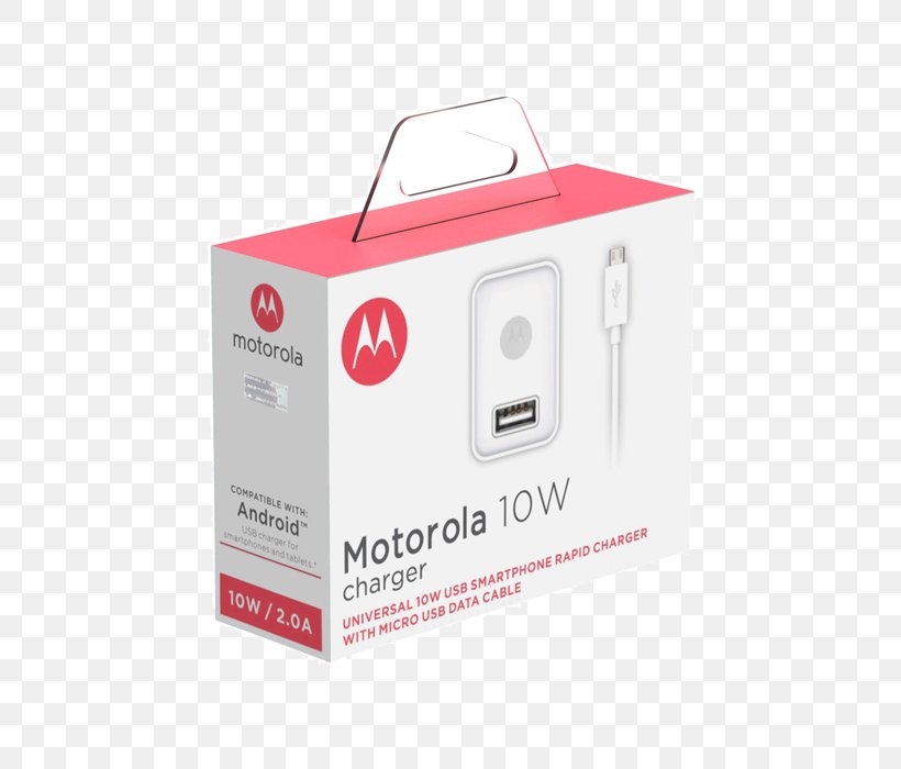 AC Adapter Motorola 10W Rapid Charger With 1m SKN6462A Data Cable Quick Charge Genuine OEM Motorola TurboPower 15 Charger SPN5864B W/ Original Data Cable, PNG, 700x700px, Ac Adapter, Brand, Data Cable, Electronic Device, Electronics Download Free