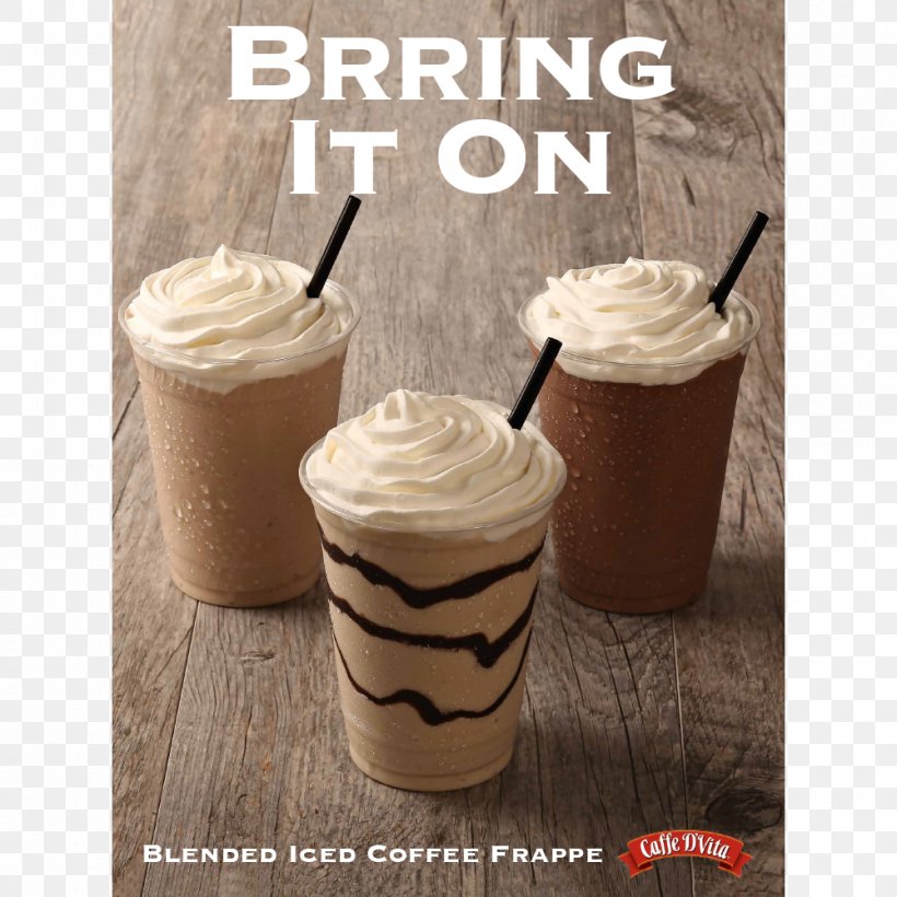 Frappé Coffee Ice Cream Milkshake Caffè Mocha Iced Coffee, PNG, 1000x1000px, Ice Cream, Buttercream, Chocolate, Coffee, Cream Download Free