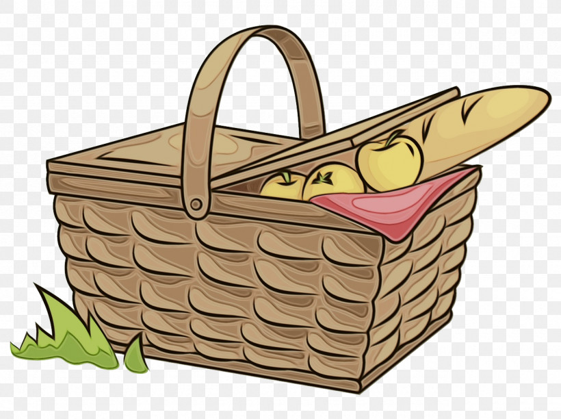 Picnic Basket Basket Storage Basket Home Accessories Bag, PNG, 1280x956px, Watercolor, Bag, Basket, Gift Basket, Home Accessories Download Free
