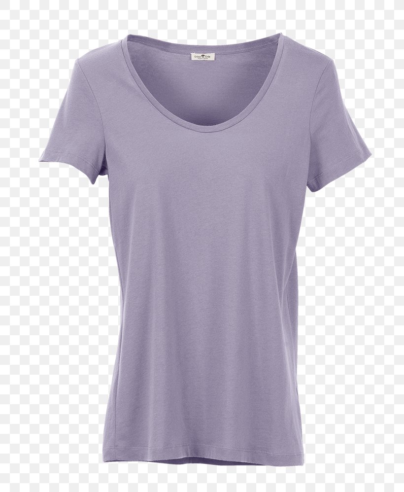 T-shirt Shoulder Sleeve, PNG, 748x998px, Tshirt, Active Shirt, Clothing, Neck, Purple Download Free