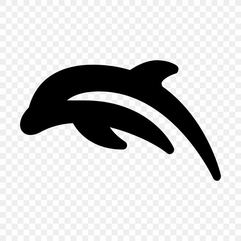 Dolphin Icon Design, PNG, 1600x1600px, Dolphin, Android, Black, Black And White, Computer Software Download Free