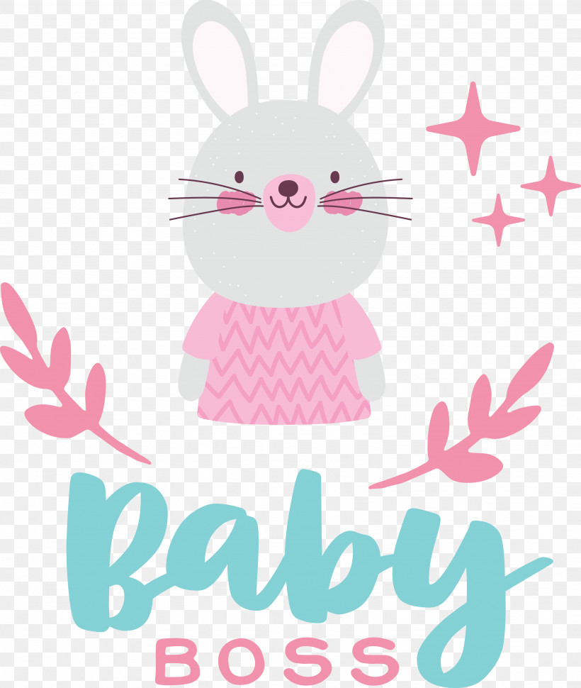 Easter Bunny, PNG, 3489x4129px, Easter Bunny, Cartoon, Meter, Pink M, Rabbit Download Free