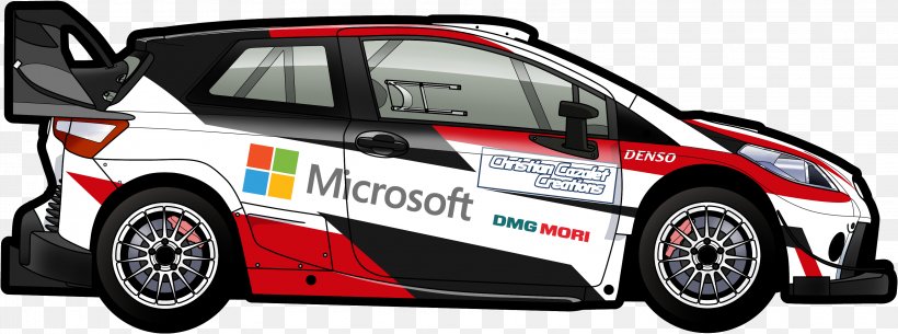 World Rally Car 2017 World Rally Championship Toyota Yaris, PNG, 3250x1210px, World Rally Car, Auto Part, Auto Racing, Automotive Design, Automotive Exterior Download Free