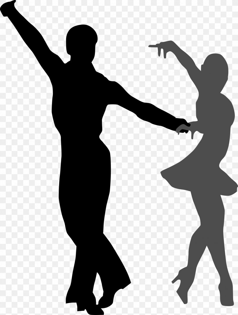 Ballroom Dance Clip Art, PNG, 1954x2586px, Dance, Arm, Ballroom Dance, Black And White, Cartoon Download Free