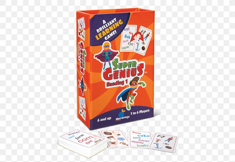 Blue Orange Super Genius, PNG, 450x564px, Reading, Board Game, Card Game, Education, Game Download Free