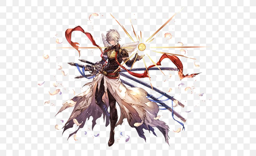 Granblue Fantasy Rage Of Bahamut YouTube Character Video Game, PNG, 600x500px, Watercolor, Cartoon, Flower, Frame, Heart Download Free