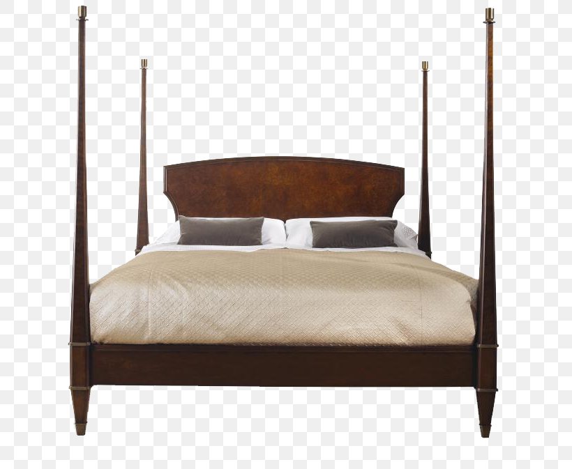 Nightstand Bed Frame Furniture Four-poster Bed, PNG, 750x673px, Nightstand, Bed, Bed Frame, Bed Sheet, Bedroom Download Free