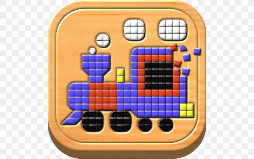 Kids Mosaic Art Shape And Color Picture Puzzles Educational Game Chop Keeper Frozen Slush, PNG, 512x512px, Educational Game, Android, Art, Child, Game Download Free