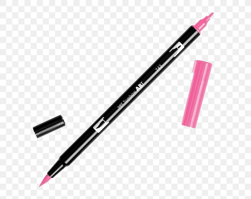 Tombow Dual Brush Pen Marker Pen Tombow Fudenosuke Brush Pen, PNG, 650x650px, Tombow Dual Brush Pen, Art, Brush, Color, Cosmetics Download Free