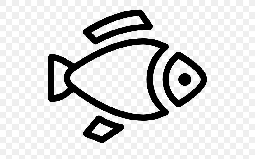 Fish Food Clip Art, PNG, 512x512px, Fish, Area, Black And White, Fish Fillet, Fishing Download Free