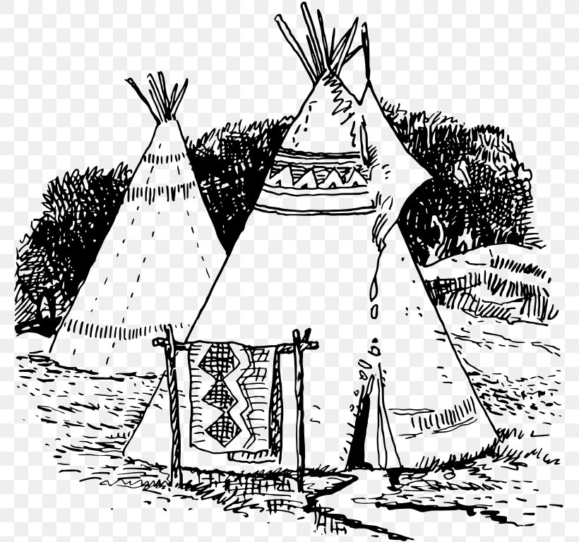 Great Plains Plains Indians Tipi Native Americans In The United States Coloring Book, PNG, 779x768px, Great Plains, Americans, Area, Art, Artwork Download Free