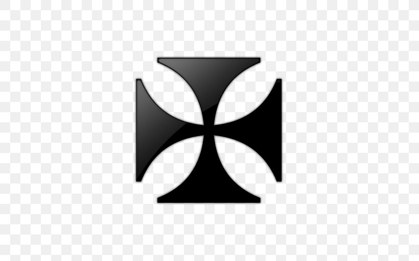 Maltese Cross Symbol Christian Cross Clip Art, PNG, 512x512px, Maltese Cross, Black And White, Brand, Christian Cross, Christianity Download Free
