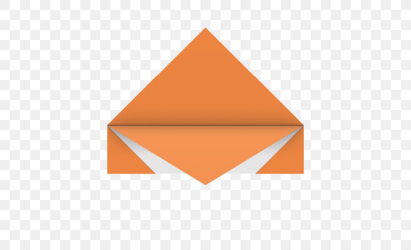 Paper Line Triangle Art, PNG, 500x500px, Paper, Art, Art Paper, Orange, Triangle Download Free