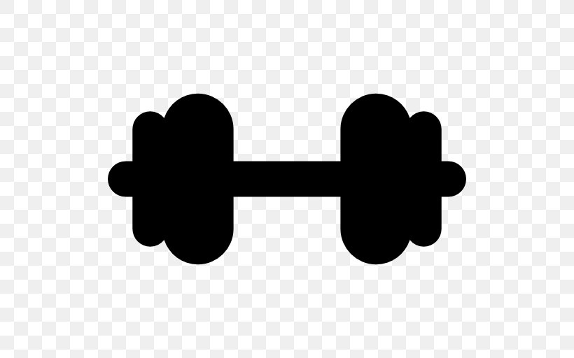 Icon Design, PNG, 512x512px, Icon Design, Black, Black And White, Dumbbell, Standard Test Image Download Free