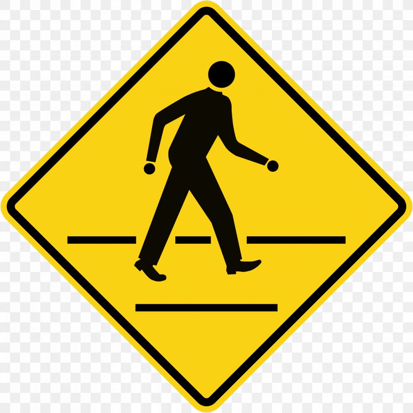 Pedestrian Crossing Traffic Sign Clip Art, PNG, 4366x4366px, Pedestrian Crossing, Area, Logo, Pedestrian, Point Download Free