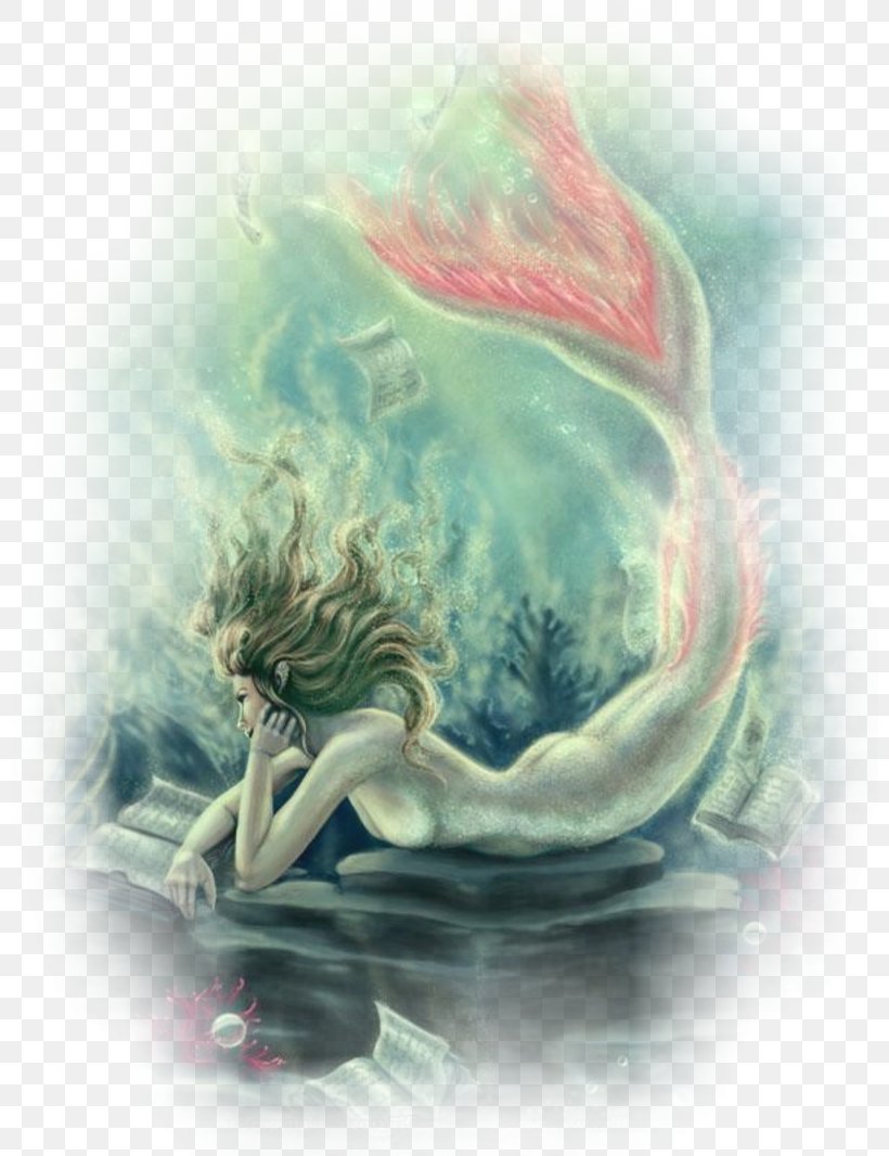 Spellbinding Darkness: The Fantasy And Gothic Art Of Tiffany Toland-Scott Book Mermaid Painting, PNG, 800x1066px, Watercolor, Cartoon, Flower, Frame, Heart Download Free