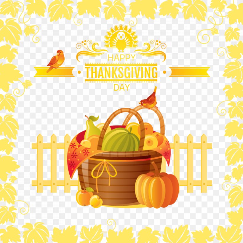 Thanksgiving Harvest Festival Illustration, PNG, 984x984px, Thanksgiving, Autumn, Banner, Cartoon, Food Download Free