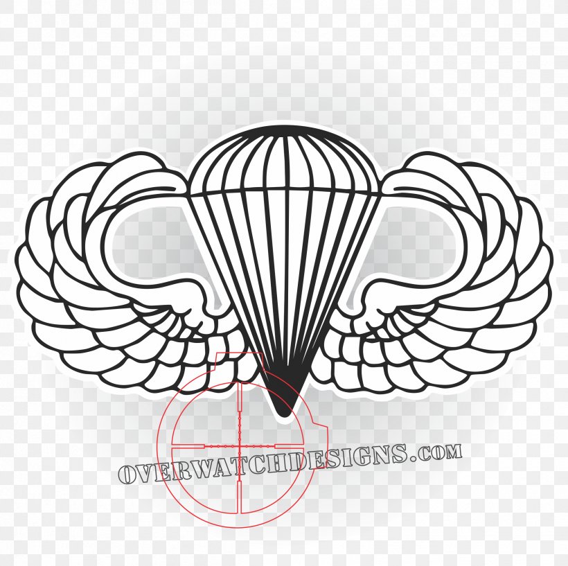 United States Army Airborne School Parachutist Badge Airborne Forces Paratrooper Military, PNG, 2401x2393px, United States Army Airborne School, Air Force, Airborne Forces, Army, Badge Download Free