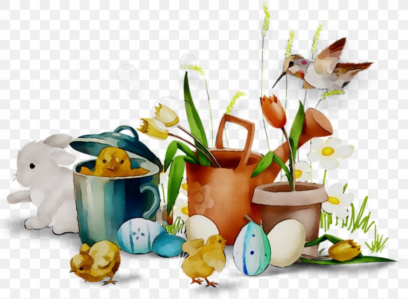 Easter Bunny Floral Design Flower, PNG, 995x730px, Easter Bunny, Easter, Floral Design, Flower, Flowerpot Download Free