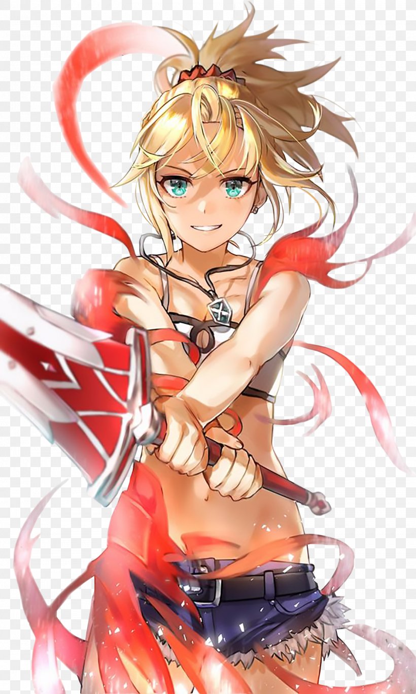 Fate/stay Night Saber Mordred King Arthur Fate/Zero, PNG, 1763x2941px, Watercolor, Cartoon, Flower, Frame, Heart Download Free