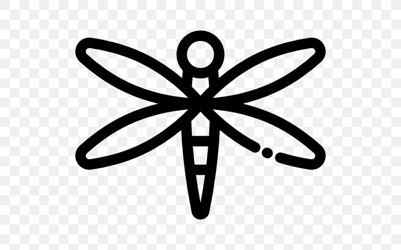 Clip Art, PNG, 512x512px, Dragonfly, Artwork, Black And White, Flower, Leaf Download Free