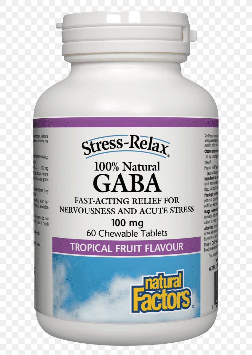 Dietary Supplement Natural Factors Stress Relax Pharma GABA Natural Factors, PNG, 665x1155px, Dietary Supplement, Capsule, Fish Oil, Food, Gammaaminobutyric Acid Download Free