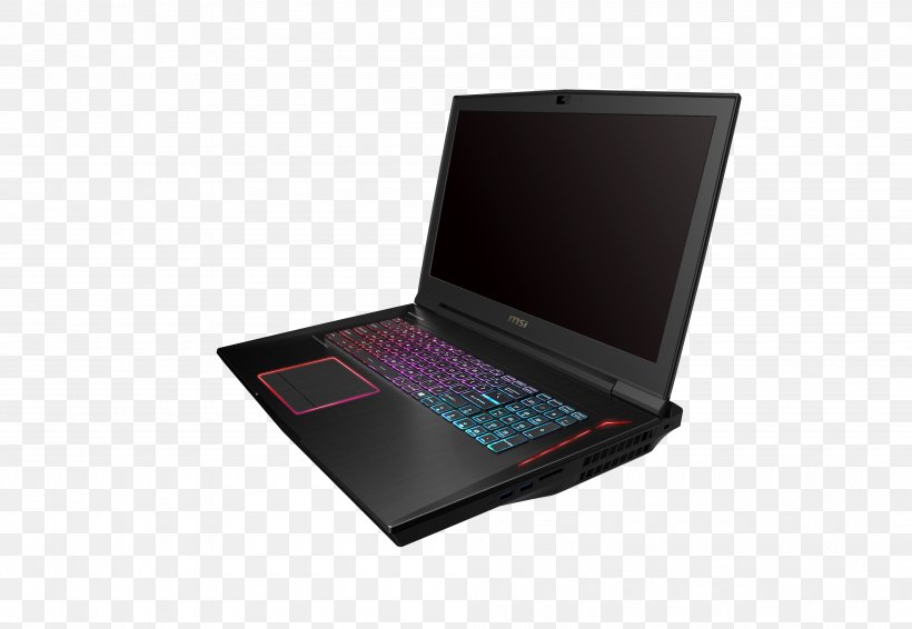 Netbook Extreme Performance Gaming Notebook GT73VR Titan SLI Laptop Consumer Electronics Personal Computer, PNG, 4000x2764px, Netbook, Computer Monitors, Consumer Electronics, Electronic Device, Game Download Free