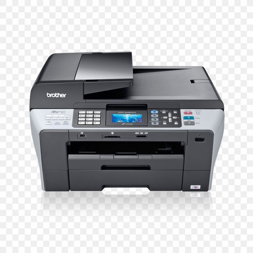 Brother MFC-6490CW Multifunction Printer Multi-function Printer Brother Industries Ink Cartridge, PNG, 960x960px, Multifunction Printer, Brother Industries, Device Driver, Electronic Device, Electronic Instrument Download Free