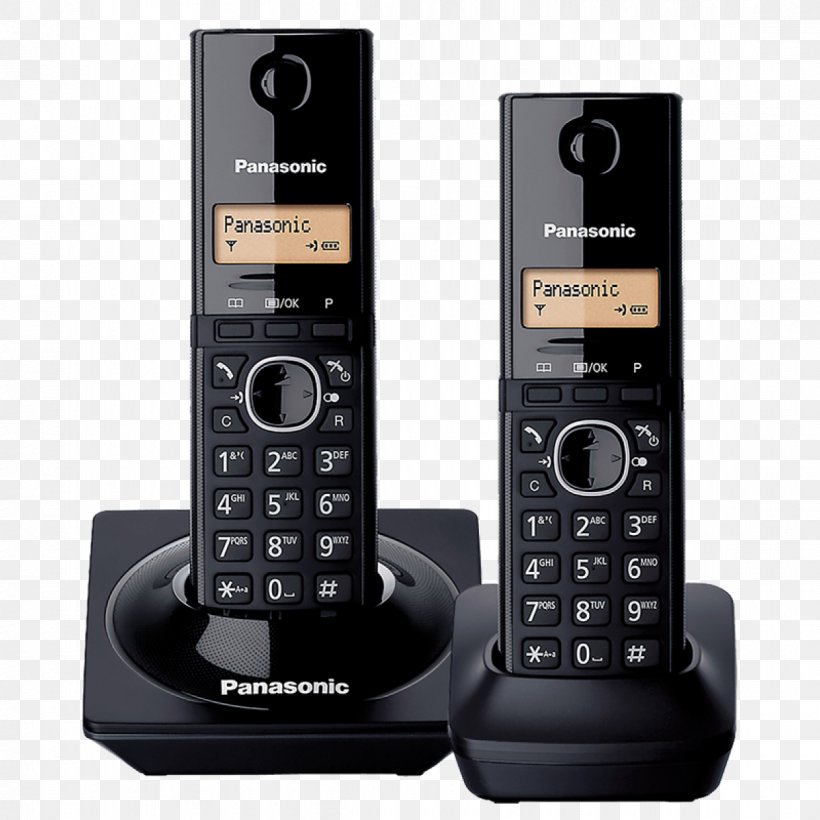 Cordless Telephone Home & Business Phones Landline Telephone Panasonic LCD, PNG, 1200x1200px, Cordless Telephone, Answering Machine, Answering Machines, Caller Id, Cellular Network Download Free