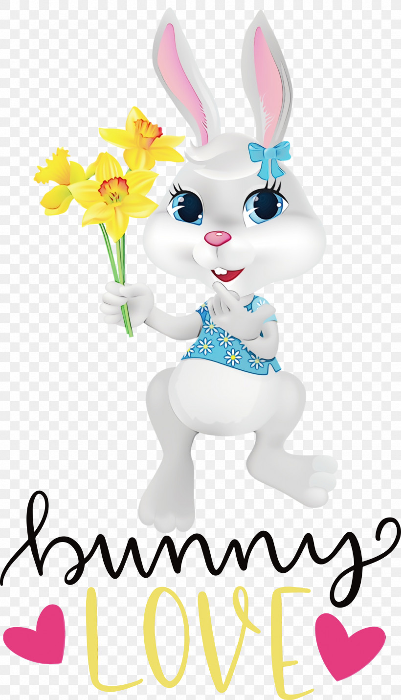 Easter Bunny, PNG, 1718x3000px, Bunny Love, Bunny, Cake, Cartoon M, Character Download Free