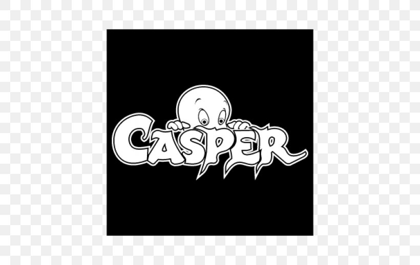 Black And White White Monochrome, PNG, 518x518px, Casper, Black, Black And White, Brand, Cdr Download Free