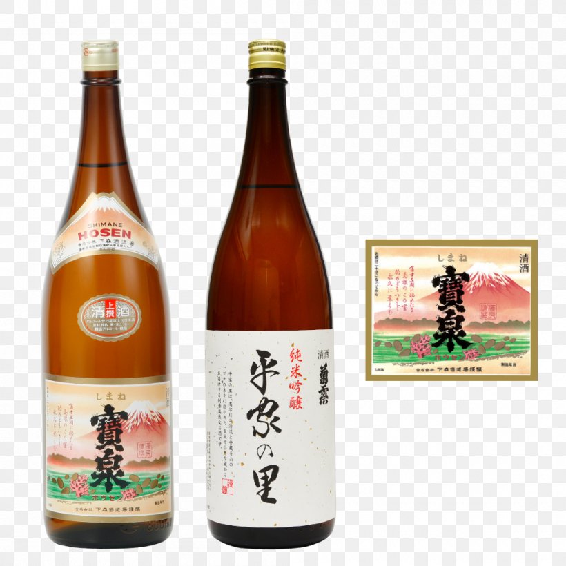 Sake 島根県酒造組合 Brewery Izumo Alcoholic Drink, PNG, 1000x1000px, Sake, Alcoholic Drink, Beer Brewing Grains Malts, Bottle, Brewery Download Free