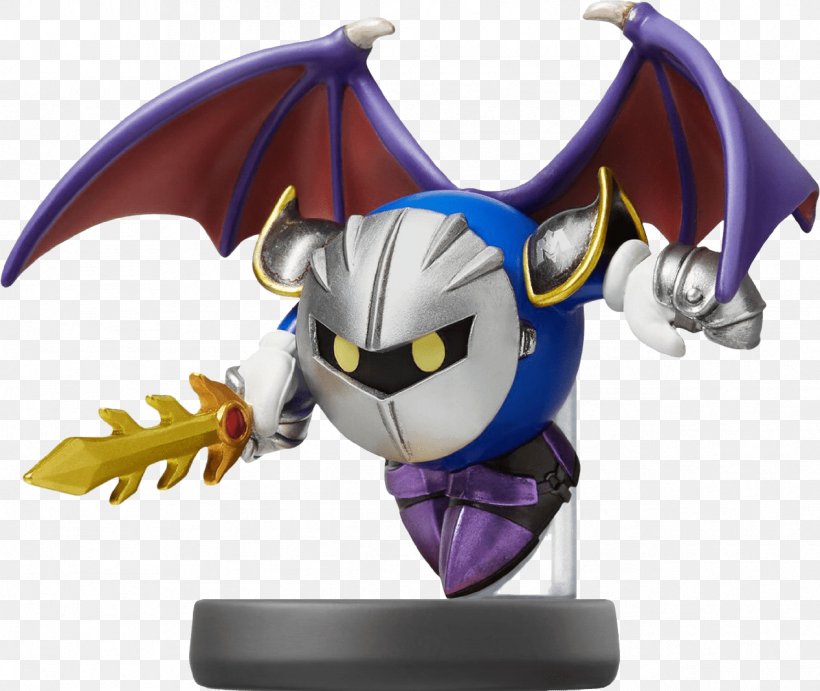 Super Smash Bros. For Nintendo 3DS And Wii U Meta Knight Super Smash Bros. Brawl, PNG, 1267x1068px, Meta Knight, Action Figure, Amiibo, Fictional Character, Figurine Download Free
