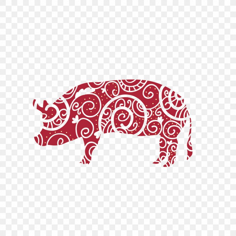 Chinese Zodiac Pig Chinese Astrology Illustration, PNG, 1024x1024px, Chinese Zodiac, Astrology, Chinese Astrology, Chinese New Year, Dog Download Free