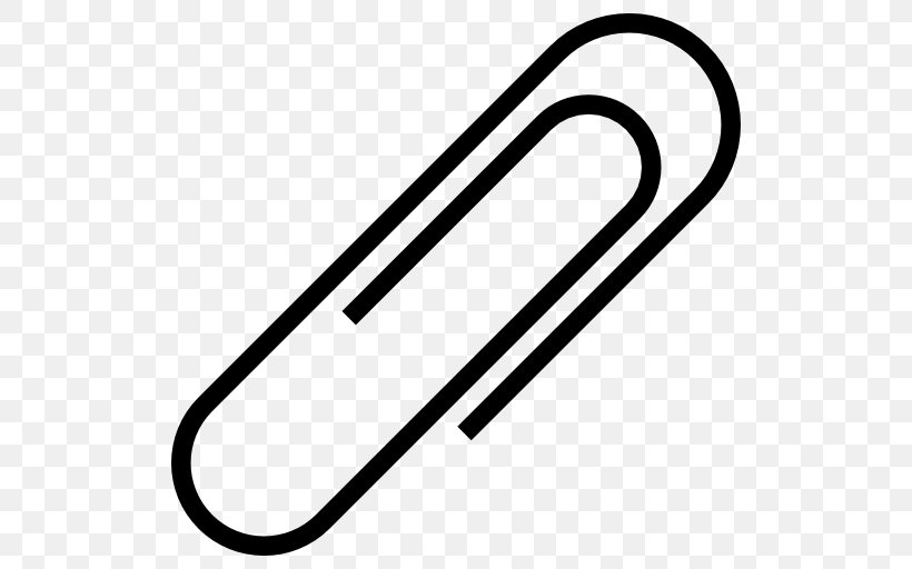 Clip Art, PNG, 512x512px, Paper Clip, Black And White, Email Attachment, Symbol Download Free