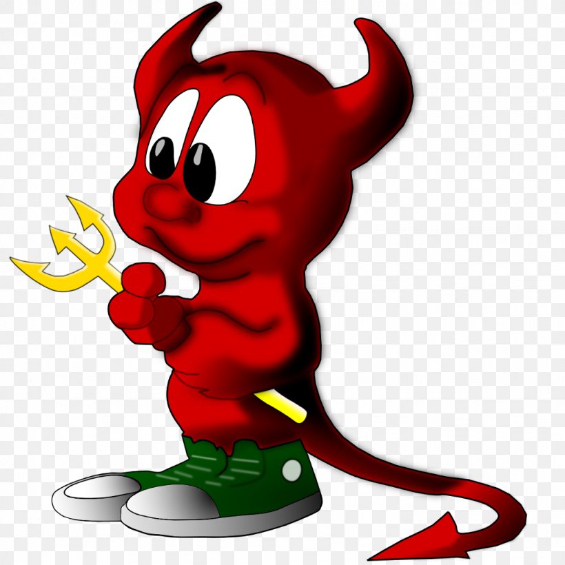 Devil Linux Clip Art Satan Demon, PNG, 1024x1024px, Devil, Art, Berkeley Software Distribution, Bsd Daemon, Cartoon Download Free