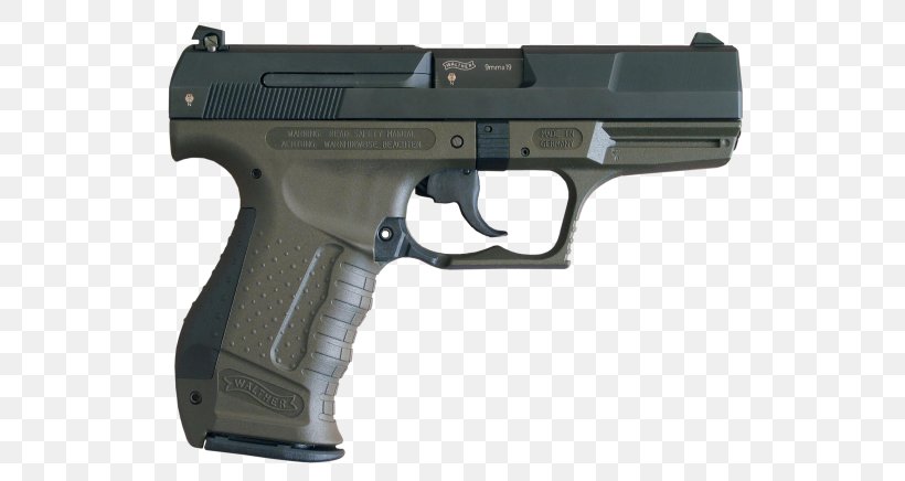 Walther P99 Carl Walther GmbH Firearm Handgun 9×19mm Parabellum, PNG, 575x436px, 919mm Parabellum, Walther P99, Action, Air Gun, Airsoft Download Free