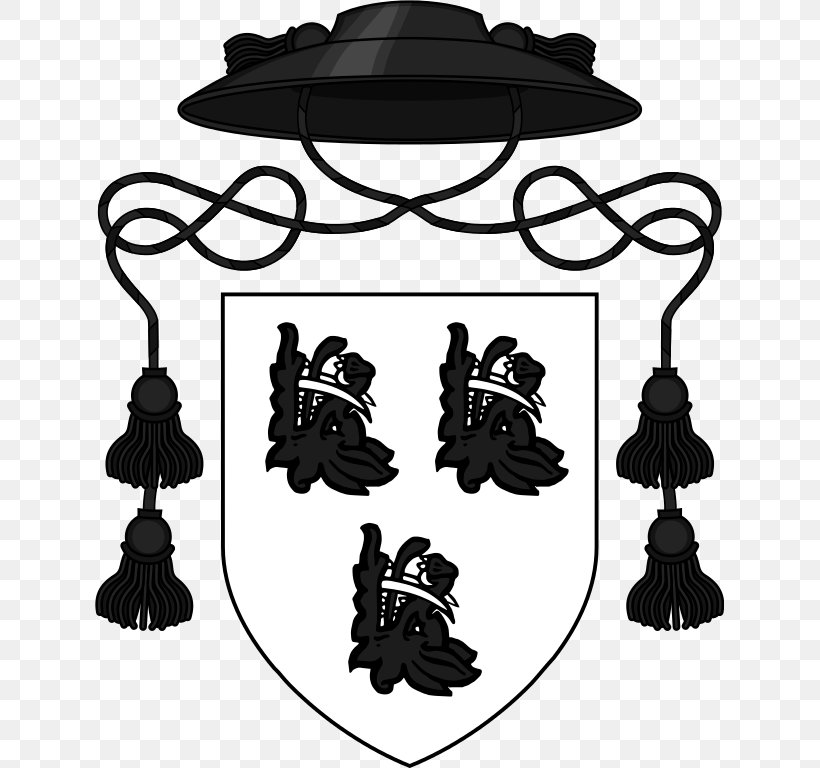 Bishop Cardinal Priest Ecclesiastical Heraldry Coat Of Arms, PNG, 629x768px, Bishop, Black, Black And White, Cardinal, Catholic Church Download Free