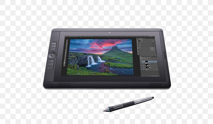 Intel Core I7 Wacom Cintiq Companion 2 DTH-W1310P Interactive Tablet DDR3 SDRAM, PNG, 536x479px, Intel Core I7, Ddr3 Sdram, Digital Writing Graphics Tablets, Display Device, Electronic Device Download Free