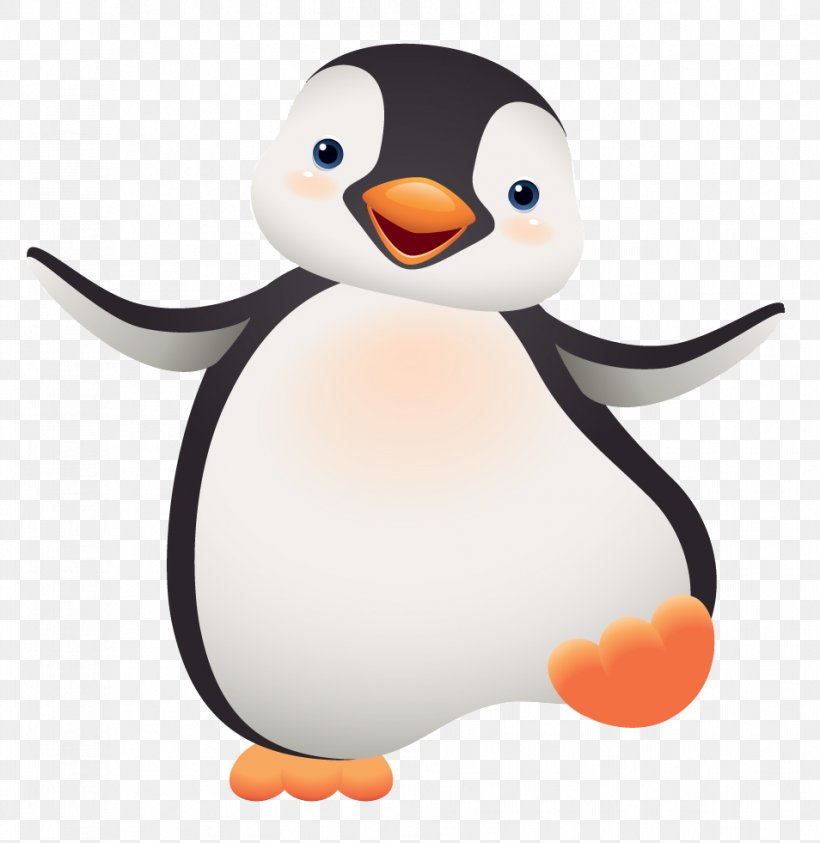 Penguin Clip Art, PNG, 954x981px, Penguin, Beak, Bird, Cartoon, Ducks Geese And Swans Download Free