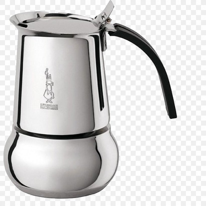 Moka Pot Espresso Coffee Caffè D'orzo Bialetti, PNG, 1000x1000px, Moka Pot, Bialetti, Bialetti Industrie, Cappuccino, Coffee Download Free