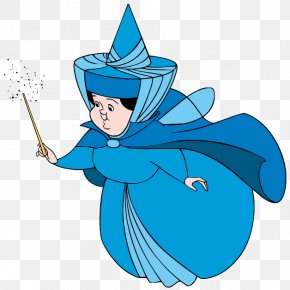 Princess Aurora Flora, Fauna, And Merryweather Fairy Godmother Clip Art ...