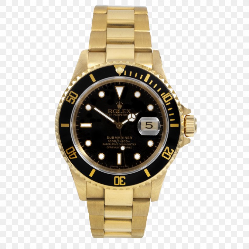 Rolex Submariner Rolex Daytona Watch Colored Gold, PNG, 1000x1000px, Rolex Submariner, Automatic Watch, Bezel, Brand, Brown Download Free