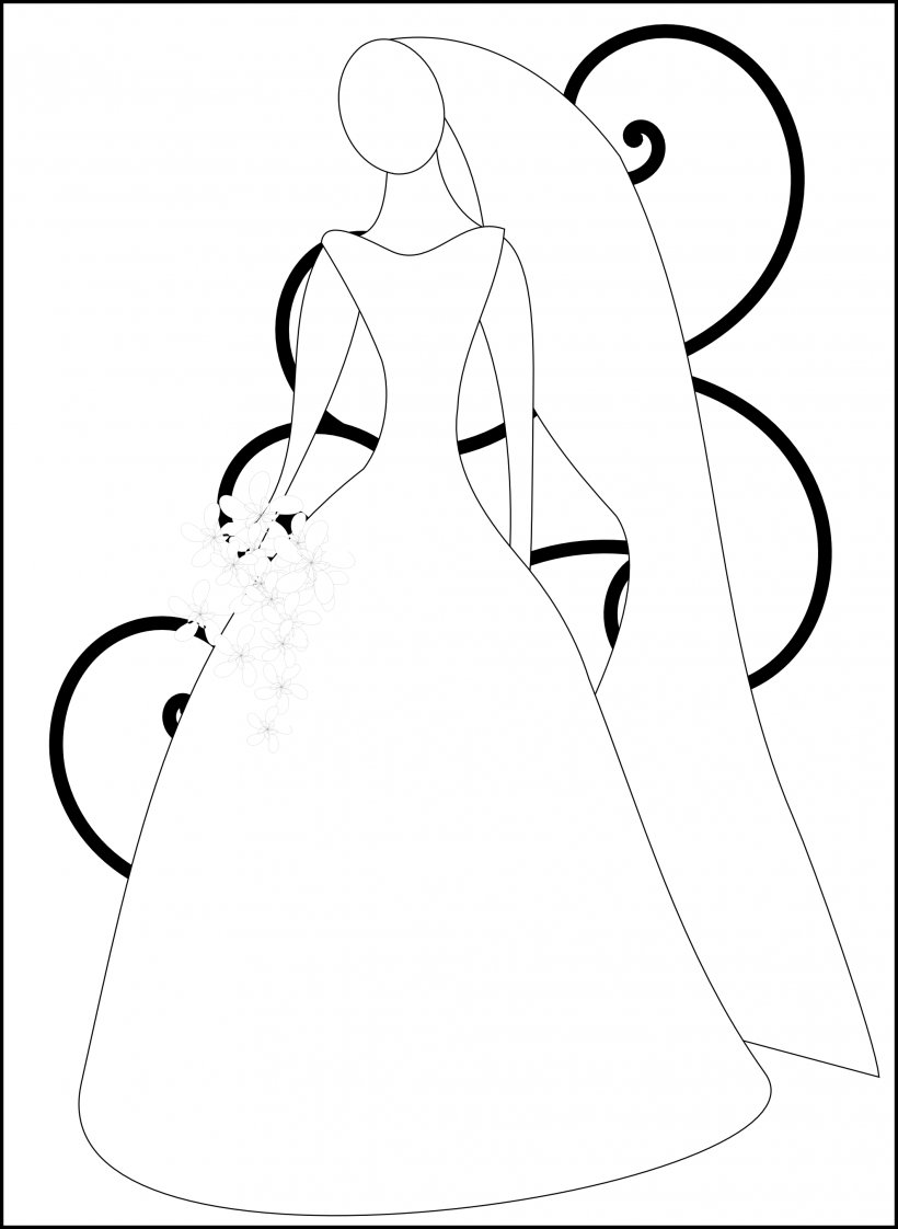 Wedding Invitation Bride Bridal Shower Clip Art, PNG, 1979x2710px, Watercolor, Cartoon, Flower, Frame, Heart Download Free