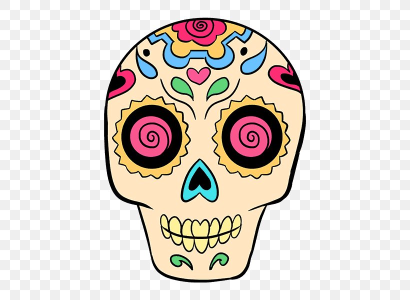 Calavera Drawing Skull Sketch, PNG, 678x600px, Watercolor, Cartoon, Flower, Frame, Heart Download Free