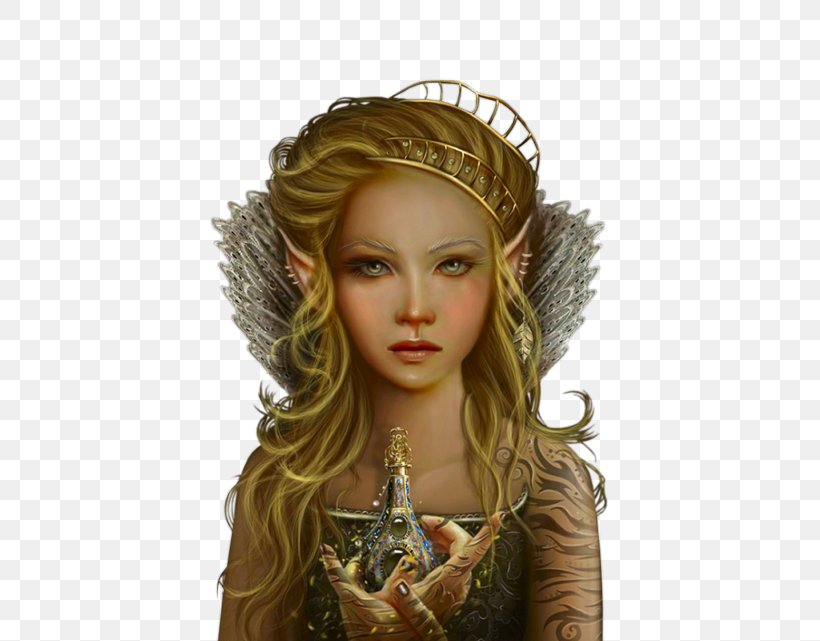 Fairy Elf Magic Fantasy Fiction Duende, PNG, 500x641px, Fairy, Avalon, Brown Hair, Destiny, Doll Download Free