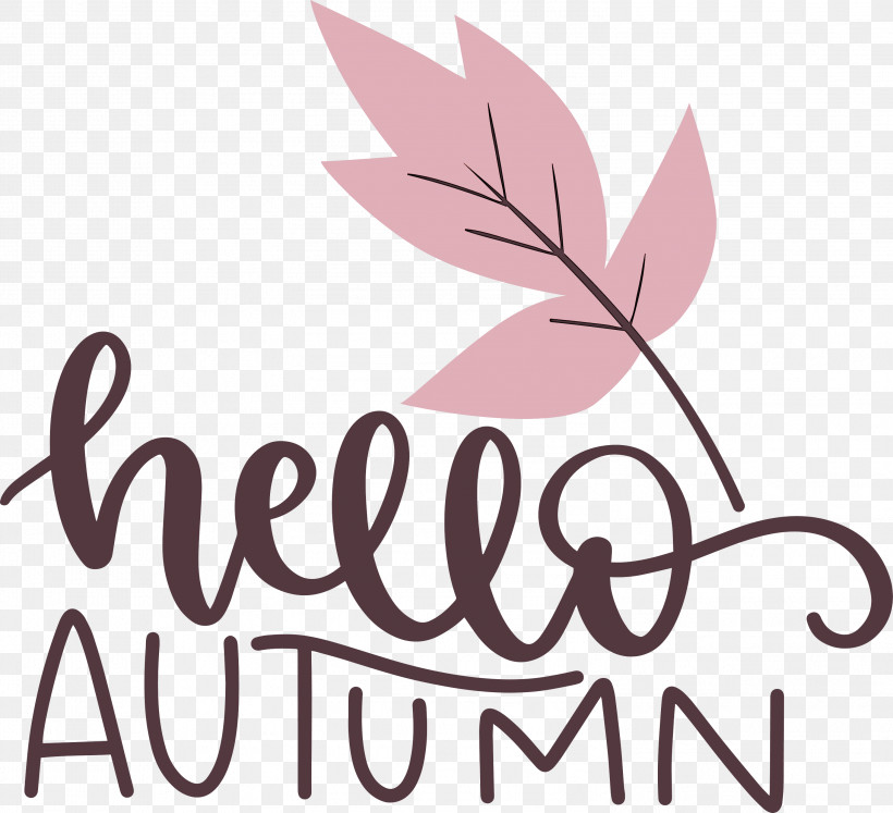 Hello Autumn, PNG, 2999x2734px, Hello Autumn, Biology, Flower, Leaf, Logo Download Free