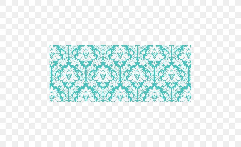 Pattern Damask Blue Textile Lilac, PNG, 500x500px, Damask, Aqua, Bathroom, Black, Blue Download Free