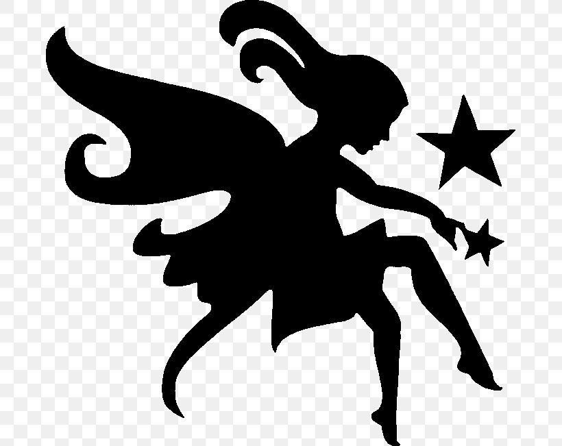 Stencil Painting Fairy Silhouette, PNG, 685x651px, Stencil, Abziehtattoo, Airbrush, Art, Artwork Download Free