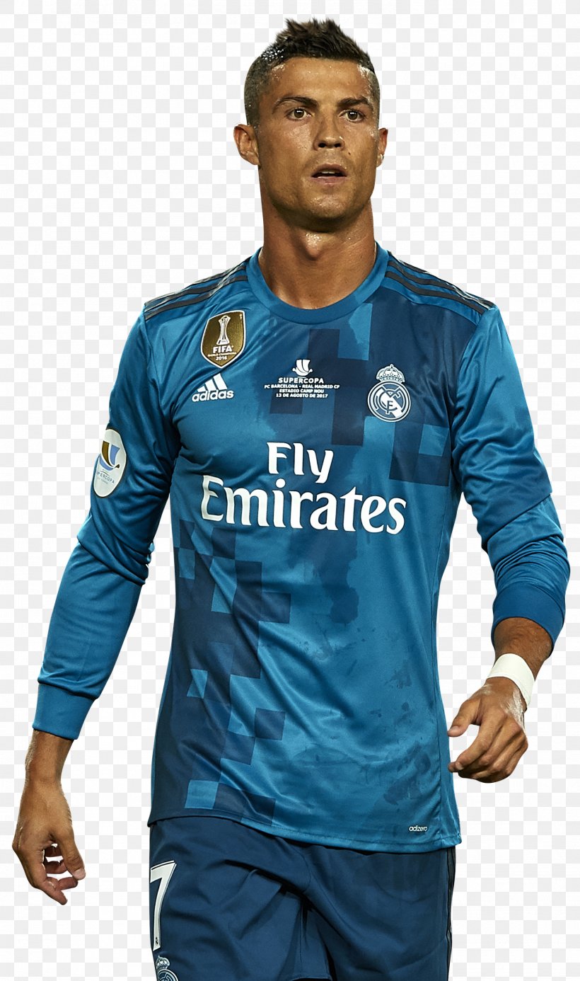 Cristiano Ronaldo Real Madrid C.F. La Liga FIFA 18 Manchester United F.C., PNG, 1479x2500px, Cristiano Ronaldo, Blue, Clothing, Electric Blue, Fc Barcelona Download Free